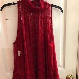 FREE PEOPLE LACE TOP